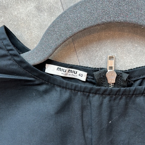 Miu Miu Black Dress (Size 40 European) - Picture 5 of 5